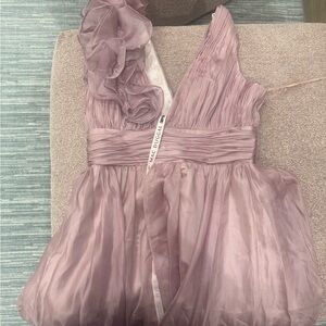 Mac Duggal Chiffon in rose